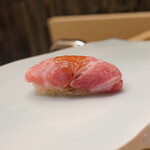 鮨 なんば - サービスの大トロ：お年賀