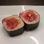 鮨 なんば - マグロ巻き：追加