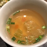 本格タイ料理バル プアン - ランチセットのスープ