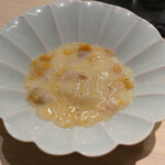 鮨 なんば - ホッキ貝の貝スープ 