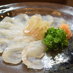 大納言本家 - 平目の刺身