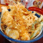 Tendon Tenya - 西京風銀ダラと白魚天丼