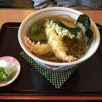 麺酒房　文楽 - 天ぷら蕎麦