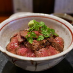 Kamoshiya Oosawa - ローストビーフ丼定食