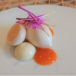 レストラン ラルモワーズ - かきのもとに驚き