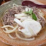うどん そば 浪花 - 牛肉うどん950円！