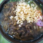 お食事処　どん丼 - 大盛り肉うどん800円