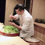 富小路 やま岸 - 親方