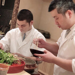 富小路 やま岸 - 連携が素晴らしい