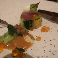 イノベーティブ フレンチ ワタハン - 佐賀県産野菜のプレスUP