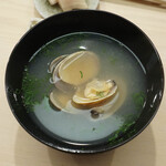 日本橋蛎殻町 すぎた - あさり汁