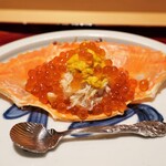 銀座 しのはら - 蟹・いくら・雲丹