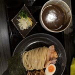 つけ蕎麦 中華蕎麦 尚念‏ - 「濃厚つけそば小盛(半玉付)」￥850税込