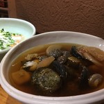 Umami stew of Shittaka shellfish and Nagarami