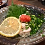 もつ焼き 稲垣 - 白子ポン酢 600円