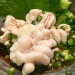 もつ焼き 稲垣 - 白子ポン酢 600円