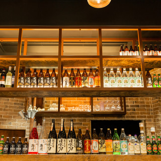 焼酎の品揃えが30種類以上！！