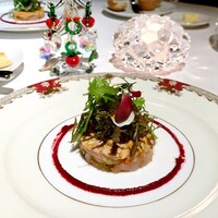 au deco - あん肝と甘海老のプレッセ