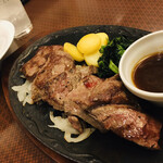 デニーズ - 牛みすじステーキ(約200g）
