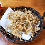 すし処 割烹おがた - シラウオのかき揚げ