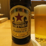 銀座いち分 - サッポロラガービール