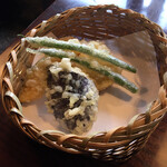 南禅寺 順正 ゆどうふ - ゆどうふ（花）（税込3千円）評価＝◎　⑥野菜てんぷら