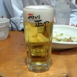 やきとり 正や - 生ビール