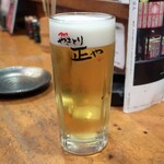 やきとり 正や - 生ビール