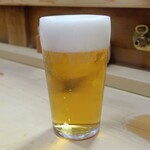家庭料理 小川 - 生ビール