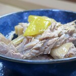 家庭料理 小川 - ねぎまぐろ煮