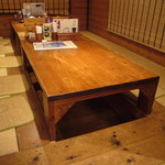 Churahana - テーブル席と堀ごたつ式の座敷が有ります