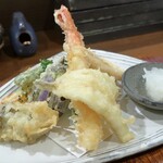 桶家乃隠居 - てんぷら おまかせ五品