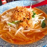 和来亭 - 四川風タンタンメン&小チャーハン(四川風タンタンメン)