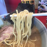 ラーメン 山岡家 - 麺のアップ