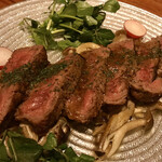 渋谷個室イタリアンダイニング アジト リュクス - 国産フィレ肉のカットステーキ