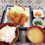 お食事処 田丸 - 牡蠣フライ定食