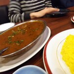 インドアジアン レストラン＆バー ビンティ - chicken soup curry with shrimp