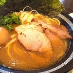 心の味製麺 平井店 - 平井家・小ライス付 850円