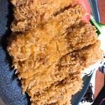 味処 丸忠 - とんかつ定食1300円