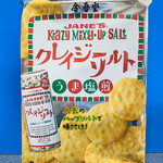 Megadon Kiho Te To Miyaten - 大好きな「クレイジーソルト」を使用したお煎餅！！