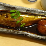 食堂 ユの木 - いわしの梅煮