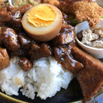カメイノ食堂 - ルーローハンアップ