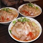 らーめんでぽっと - からしx3