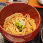 Tsukumo - 伊勢うどん：アラカルトから追加