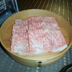 瀬里奈 - 　宮城県産の特選牛サーロイン・その５（デジカメで撮影。）です。