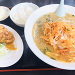 昇龍 - ネギ味噌ラーメン定食