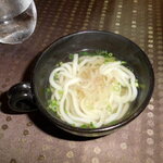 瀬里奈 - 　〆のうどんです。