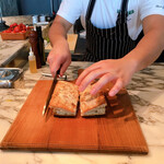 ザ ピッツァバー ON 38TH - 名物のピッツィーノは四角いピッツァ　