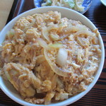 丸山食堂 - カツ丼 アップ