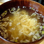 菜根譚 北海道中華 - 溶き玉子の中華スープ